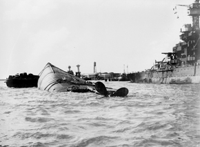 USS Oklahoma Dec. 7, 1941